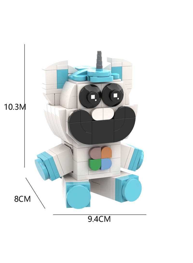 مكعبات بناء جديدة Poppy3 Smiling Critters Poppy وقت لعب القطة النائمة المبتسمة - Image 5